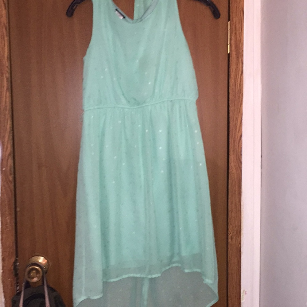 Turquoise dress